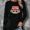 RM CARA BRAIN POLERA MANGA LARGA NEGRA
