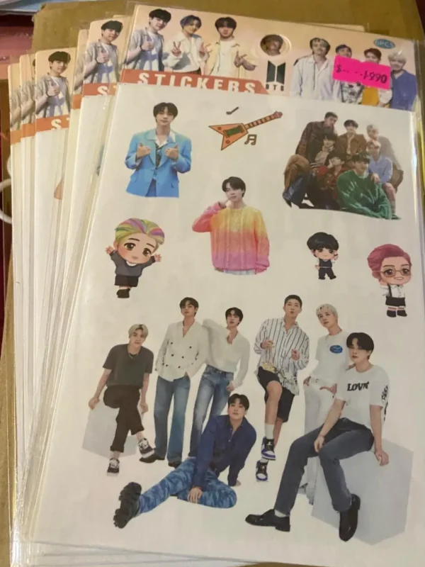 STICKER BTS-1990
