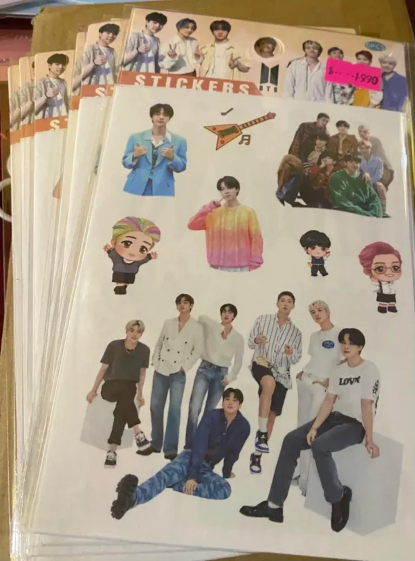 STICKER BTS-1990