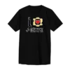 POLERA JH NEGRA CORAZON PEQUEÑO