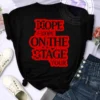 POLERA JH NEGRA LETRAS ROJAS
