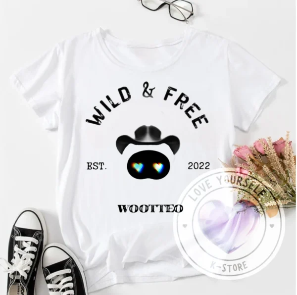 POLERA BLANCA JIN WOOTTEO VAQUERO