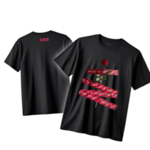 POLERA NEGRO ARIRANG WHAT IS YOUR LOVE