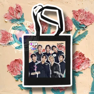 TOTEBAG NEGRA BTS WORLD
